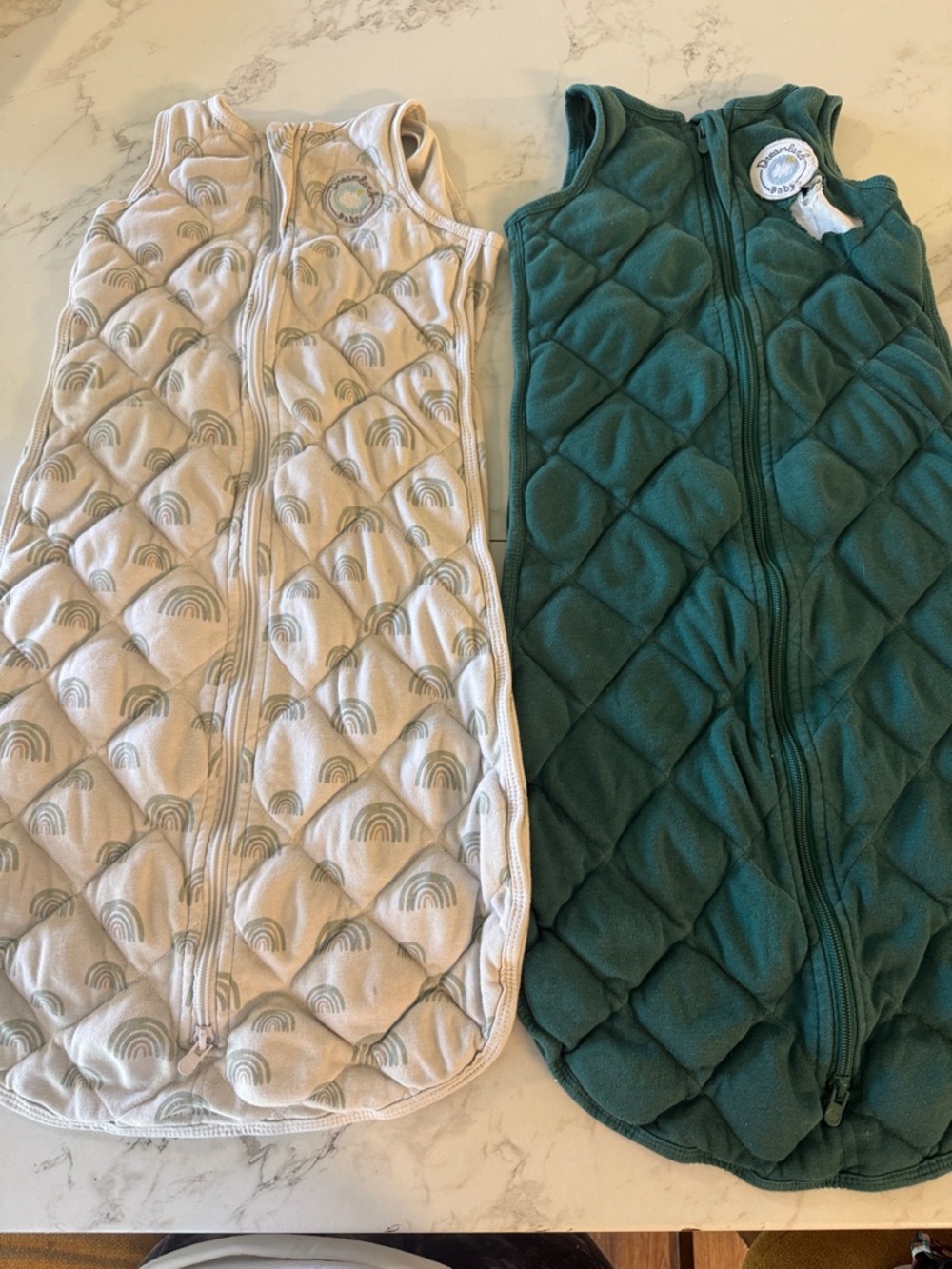 2 Dreamland Baby Sleep Sacks 6-12 months (SEE DESCRIPTION)